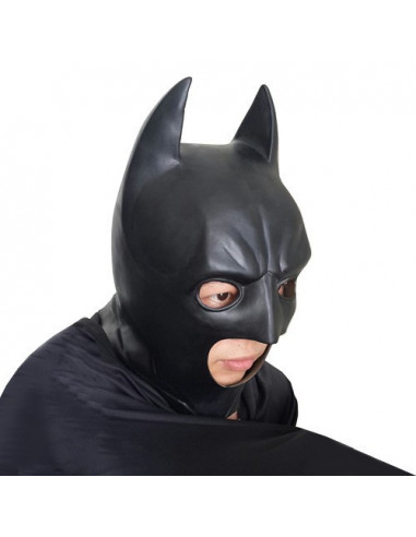 Mascara Cabeza Completa Batman Latex Dark Knight Murcielago