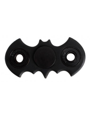 Fidget Spinner Batman Bati Señal Color Negro Triple Rodaje