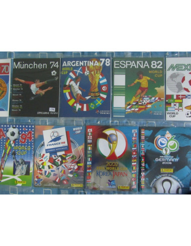 Fifa Album Futbol Panini Coleccion Set X 12 Mundiales Origin