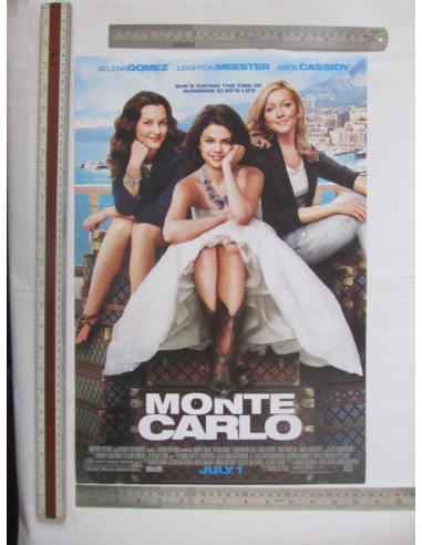 Poster Oficial Gigante Cine Movie Montecarlo Selena Gomez