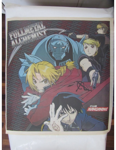 Poster Gigante 64 X 58 Cm. Fullmetal Alchemist Manga
