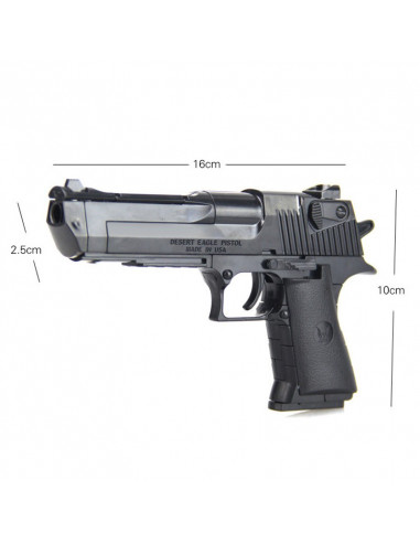 Pistola Arma Rompecabezas 3d Dispara Balines Plasticos Gun