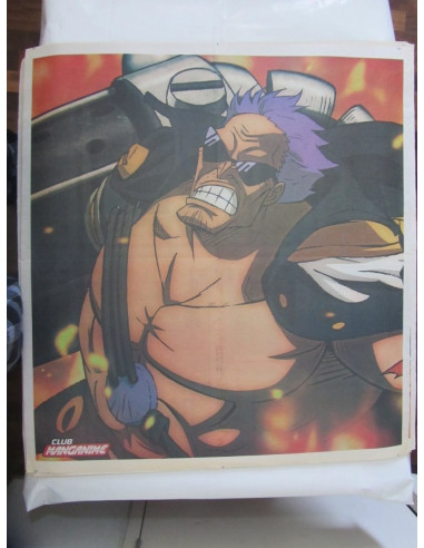 Antiguo Poster Gigante 64 X 116 Cm. One Piece Z Film