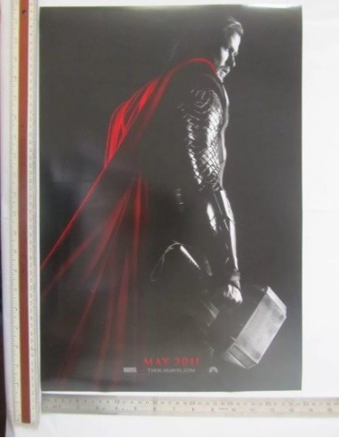 Poster Oficial Gigante Cine Movie Thor Marvel Chris Hemswort