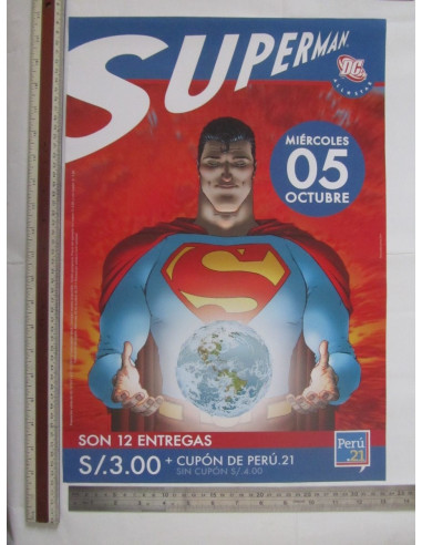 Poster Oficial Superman Dc Comic All Star Clark Kent