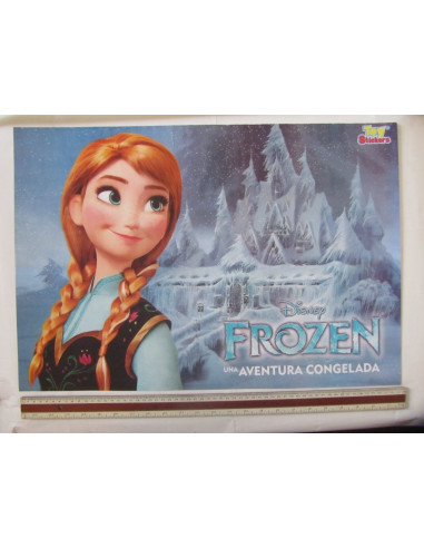 Poster Gigante Ana Frozen Disney Una Aventura Congelada
