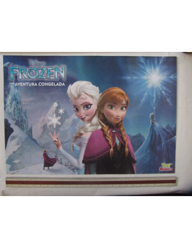 Poster Gigante Ana Elsa Frozen Disney Una Aventura Congelada