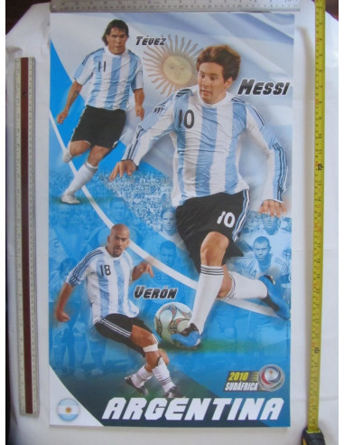 Poster Mundial Messi Argentina