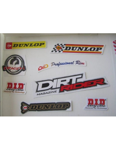 Sticker Tuning Moto Auto Dunlop Dragon Did Personaliza