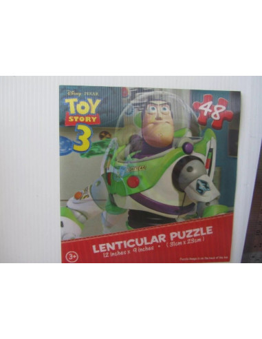 Postal Lenticular Tridimensional Buz Lightyear Toy Story 3