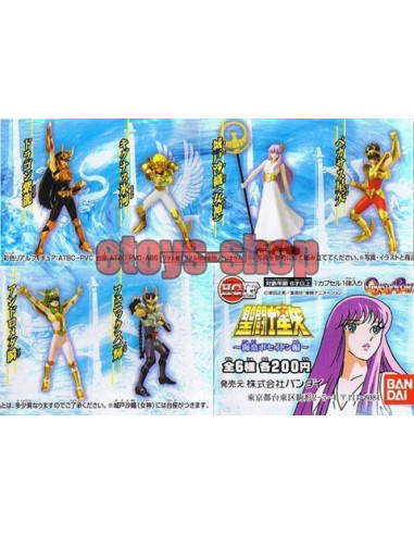 Saint Seiya Poseidon Set 6 Athena Saori Caballeros Zodiaco