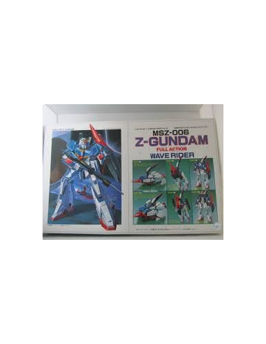 Msz-006 Z Gundam Full Action Wave Rider Escala 1/100 Modelo