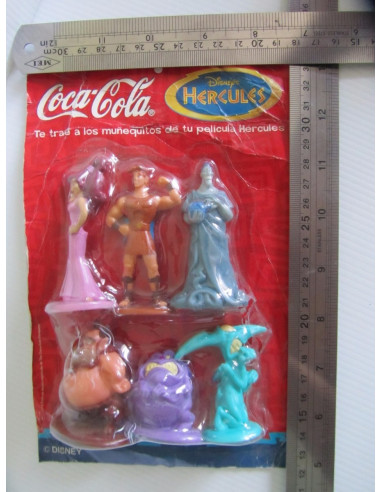 Hercules Megara Hades Filoctetes Pena Panico Set X 6 Figuras