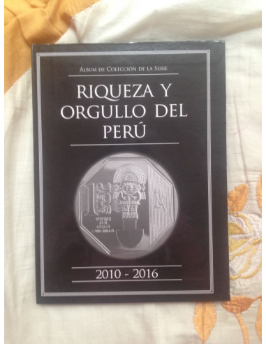 Album Riqueza Y Orgullo Coleccion Completa 26 Monedas Brillantes