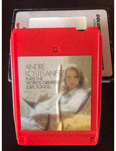 Cassette Cartucho 8 Track ANDRE KOSTELANETZ LOVE SONGS